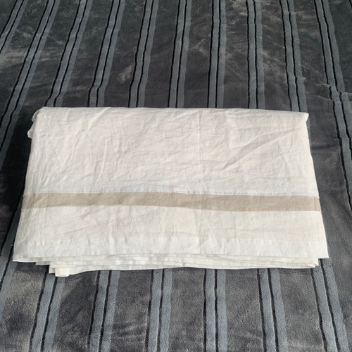 Pottery barn bed skirt - bed, queen