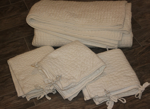 Pottery barn king pick stitch - barn,