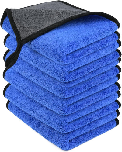 Microfibre cleaning cloths 6 - microfibre, cloths,
